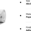 Niimbot - Labels/Etiketten B21/B1/B3S - 40x30mm - Transparant - Afbeelding 4