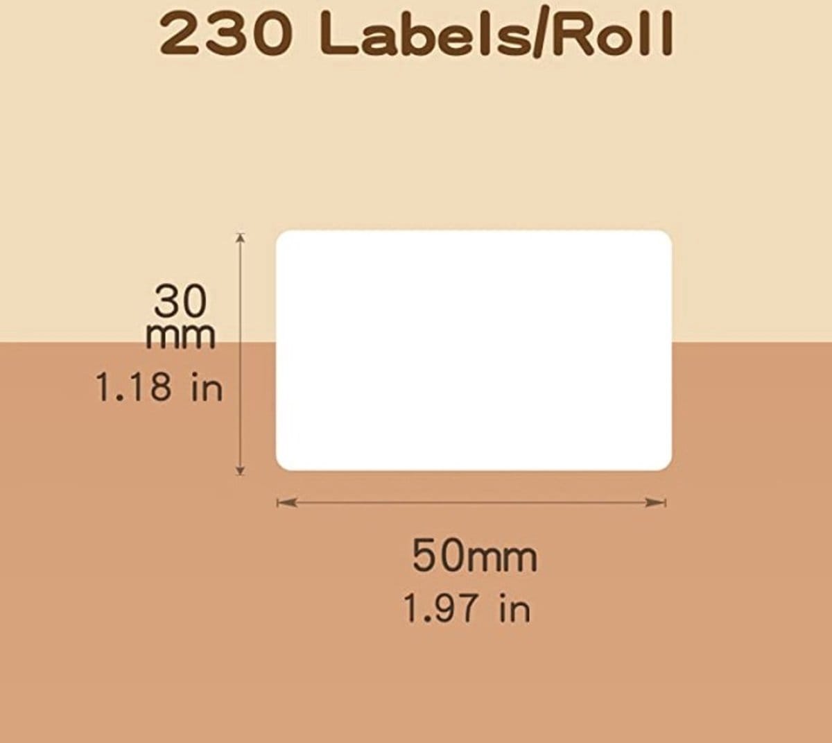 Niimbot - Labels/Etiketten - 50*30mm - Wit - Afbeelding 6