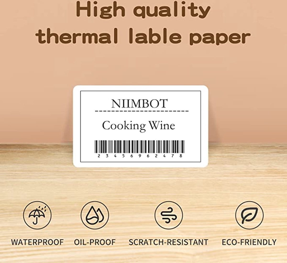 Niimbot - Labels/Etiketten - 50*30mm - Wit - Afbeelding 5