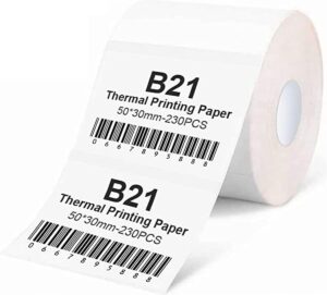Niimbot - Labels/Etiketten - 50*30mm - Wit