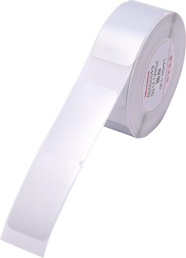 Niimbot - Labels/Etiketten B18 - 14x50mm - 125 vellen - Wit - Thermal Transfer