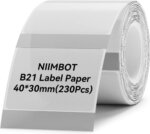 Niimbot - Labels/Etiketten B21/B1/B3S - 40x30mm - Transparant