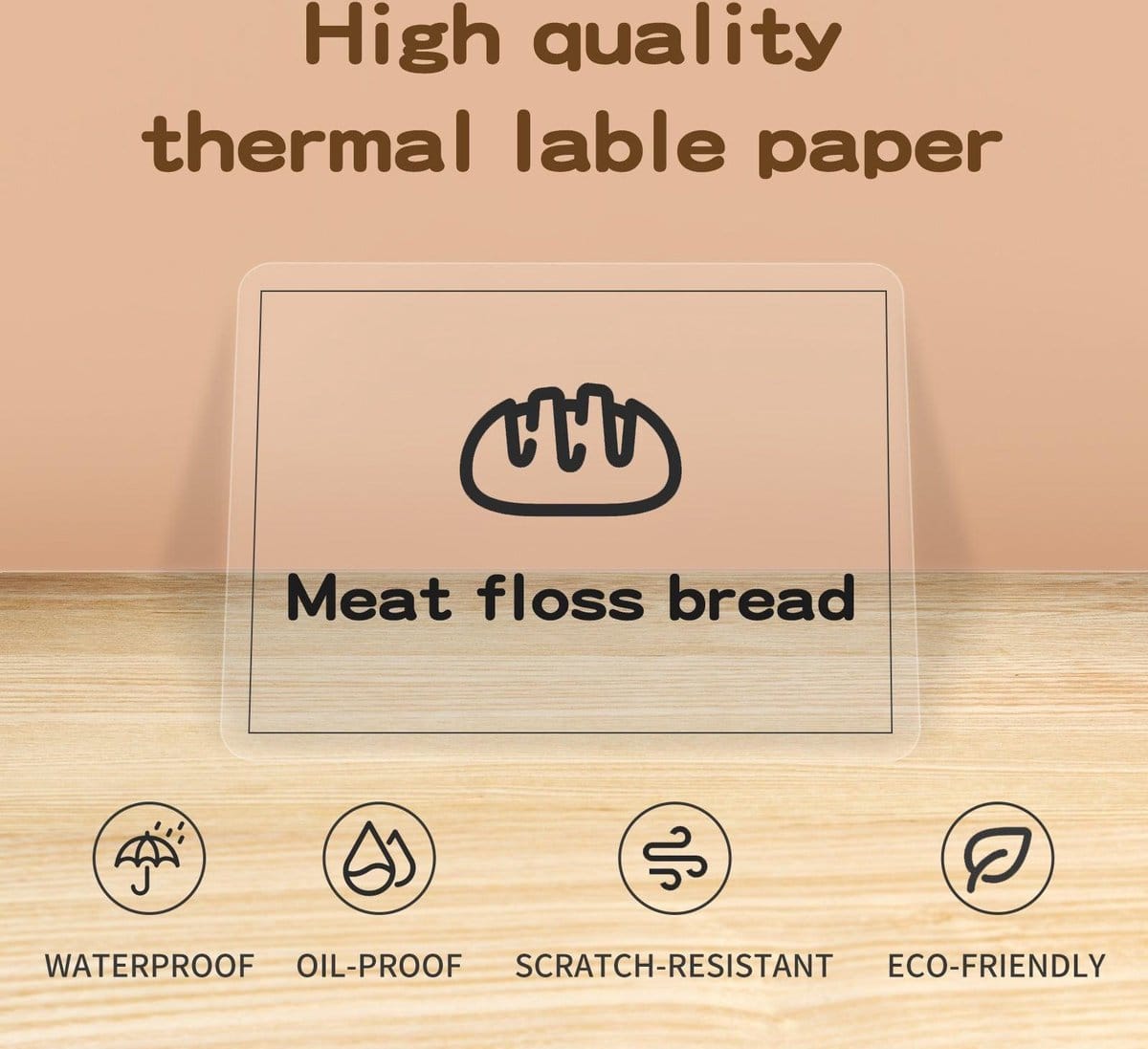 Niimbot - Labels/Etiketten B21/B1/B3S - 40x60mm - Transparant - Afbeelding 2