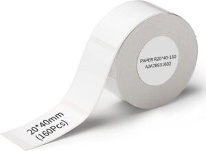 Niimbot - Labels/Etiketten D101 - Wit - 20*40mm