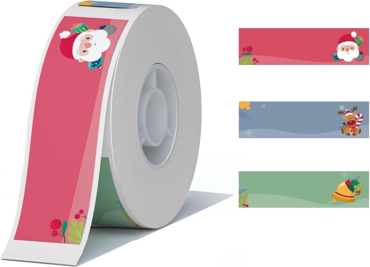 Niimbot - Labels/Etiketten D110/D11/H1S/D101 - 14x50mm - Kerst