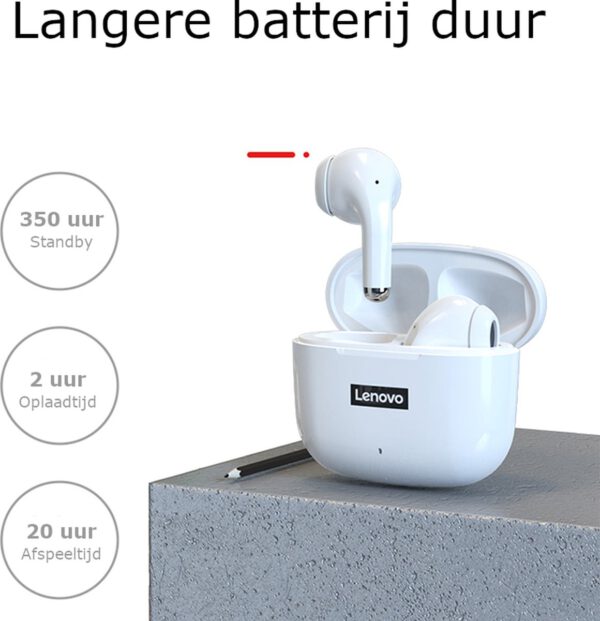 Lenovo - LP40 Pro - Bluetooth Oordopjes - Zwart - Afbeelding 7