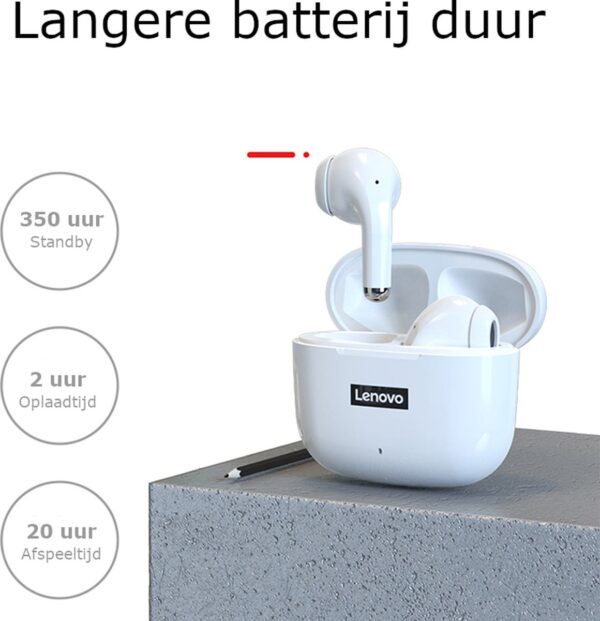 Lenovo - LP40 Pro - Bluetooth Oordopjes - Groen - Afbeelding 2