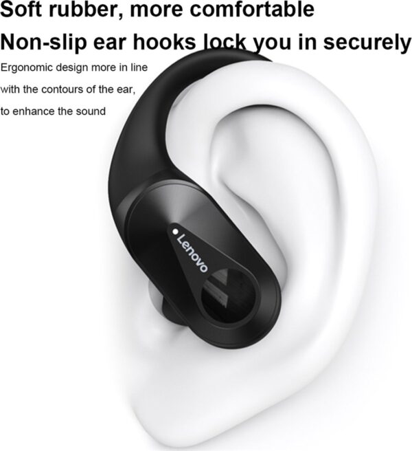 Lenovo - LP75 - Bluetooth Oordopjes - Zwart - Afbeelding 9
