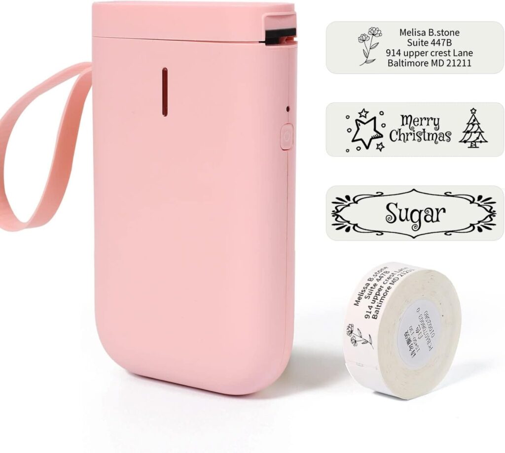 Niimbot - D11 - Draadloze Label Printer - Roze - Afbeelding 4