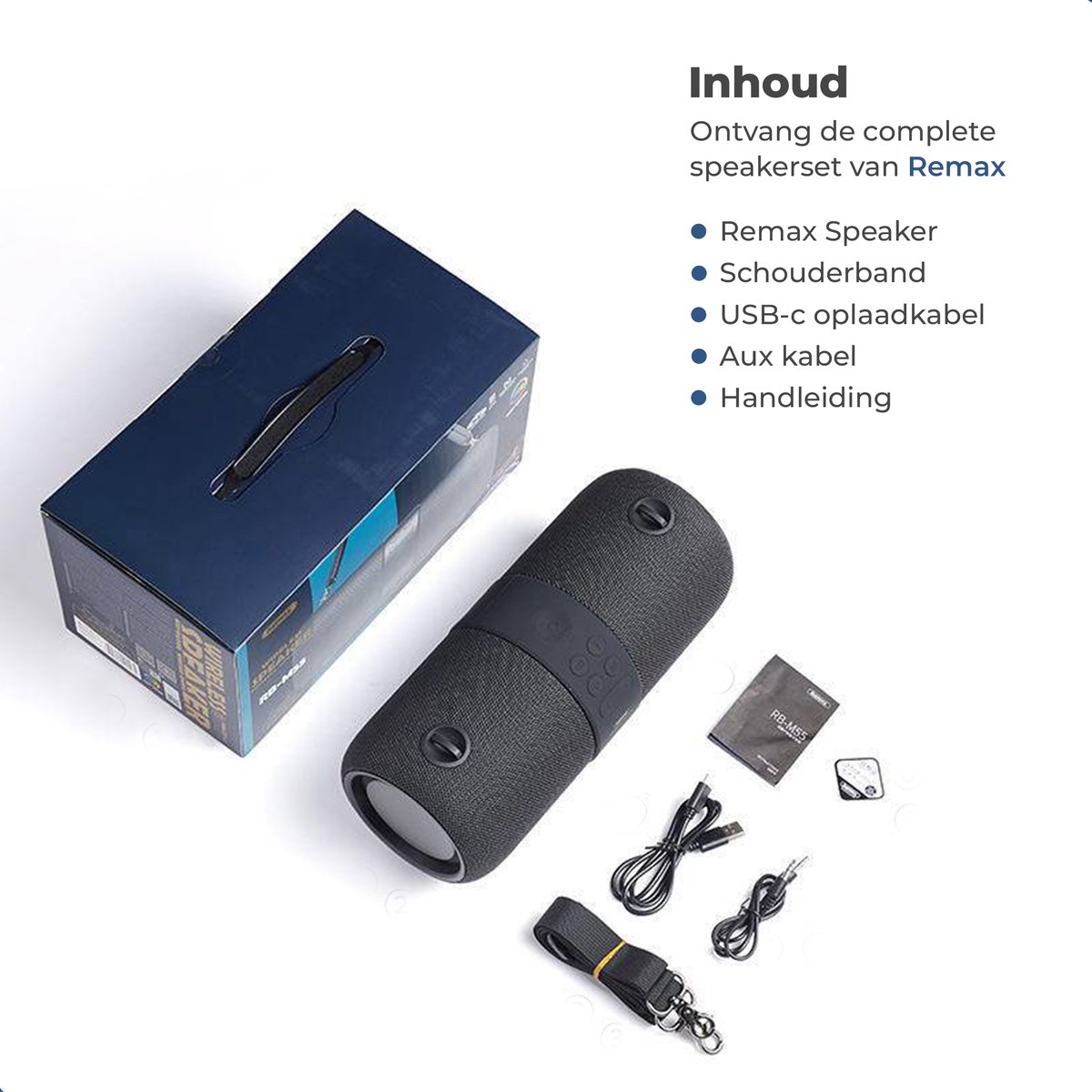 Remax RB-M55 - Bluetooth Speaker - Afbeelding 4