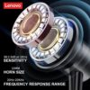 Lenovo - HE05 - Bluetooth Oordopjes - Nekband - Zwart - Afbeelding 5