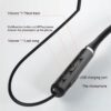 Lenovo - HE05 - Bluetooth Oordopjes - Nekband - Zwart - Afbeelding 4