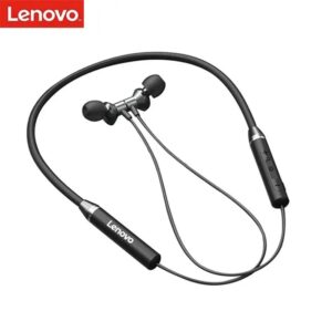 Lenovo - HE05 - Bluetooth Oordopjes - Nekband - Zwart