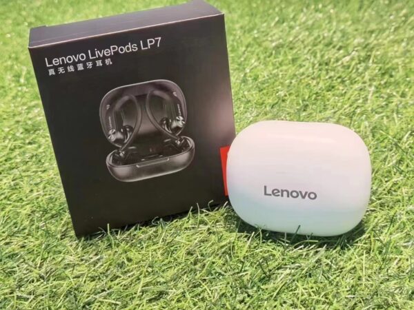 Lenovo – LP7 – Bluetooth Oordopjes – Wit - Afbeelding 2