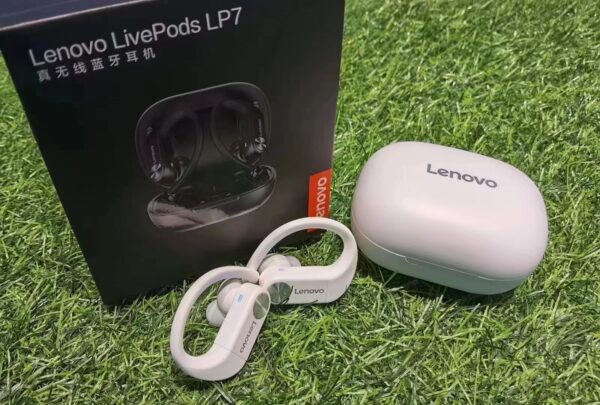 Lenovo – LP7 – Bluetooth Oordopjes – Wit - Afbeelding 6