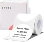 Niimbot - B21/B1/B3S Labels/Etiketten - 50*50mm - Wit- Rond
