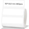 Niimbot Labels B21(S/Pro)/B1/B3S(Pro)/K3/B31 - 50x15/2R - Wit - Afbeelding 2