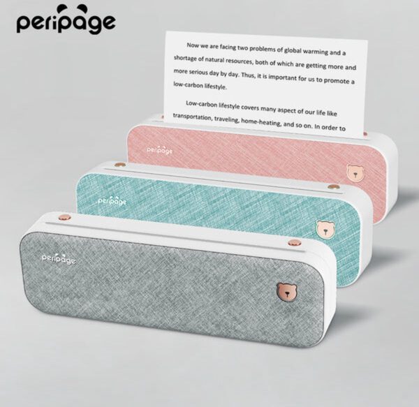 Peripage - A40 - Draagbare Printer - Roze - A4 - Afbeelding 6