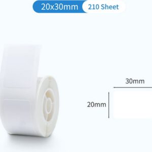 Niimbot - Labels/Etiketten D101 - Wit - 20*30mm