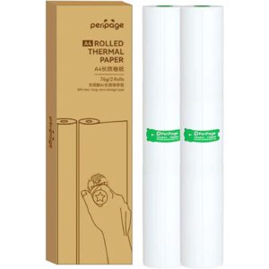 Peripage A40 - 2x Thermische papier rollen - Printpapier