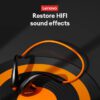 Lenovo - X7 - Bluetooth oordopjes - Bone Conduction - Zwart - Afbeelding 3