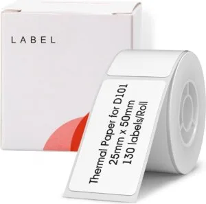 Niimbot - Labels/Etiketten D101 - Wit - 25*50mm