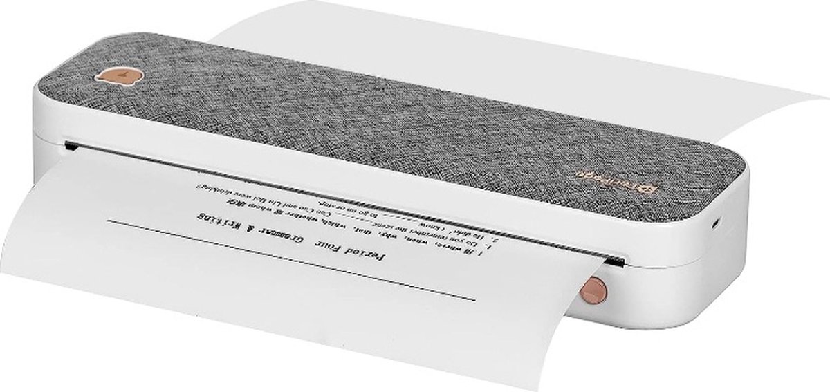 Peripage - A40 - Draagbare Printer - Grijs - A4 - Afbeelding 9