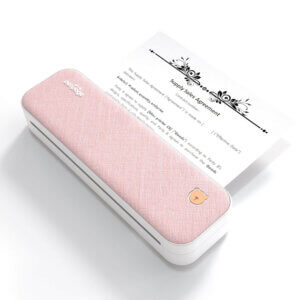 Peripage - A40 - Draagbare Printer - Roze - A4