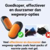 Ocoopa UT3 Lite – Handwarmer – Oranje/Zwart - Afbeelding 5