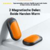 Ocoopa UT3 Lite – Handwarmer – Oranje/Zwart - Afbeelding 3
