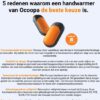 Ocoopa UT3 Lite – Handwarmer – Oranje/Zwart - Afbeelding 4