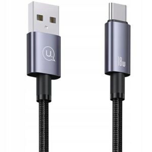 USAMS - USB kabel - Type-C naar 3A - 0,25 m