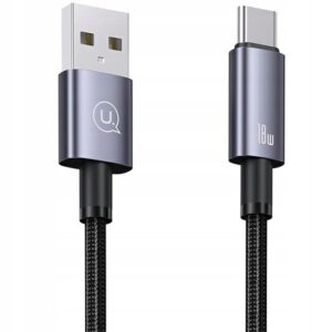 USAMS - USB kabel - Type-C naar 3A - 0,25 m