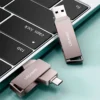 USAMS - USB Stick - 256GB met Type C + USB A - Afbeelding 3