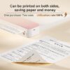 Peripage A40 - 100 pagina's A4 Thermische Papier - Dubbelzijdig - Afbeelding 4