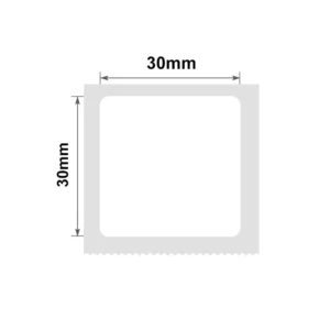 Niimbot - Labels/Etiketten B1/B21/B3S - Wit - 30*30mm