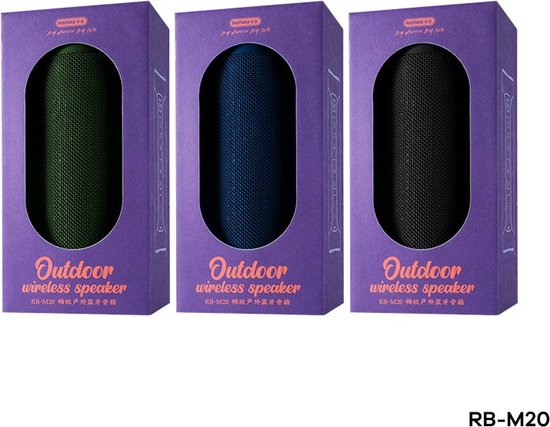 Remax RB-M20 - Draadloze Bluetooth Speaker - 20W - Zwart - Afbeelding 2