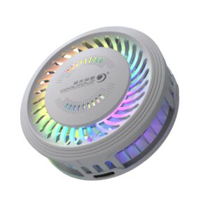 CoolCold G7 - Telefoon Koeler - Wit - RGB - Breedte vanaf 65mm