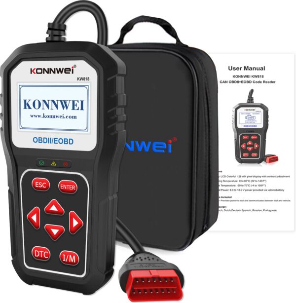 Konnwei KW818 - OBD2 scanner - IOS/Android - Nederlands - Afbeelding 5