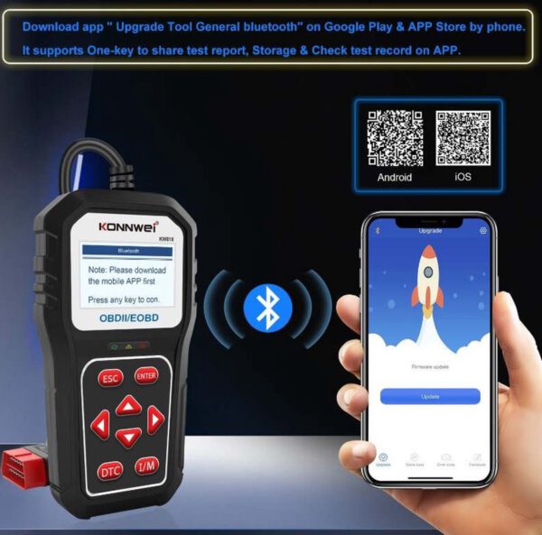 Konnwei KW818 - OBD2 scanner - IOS/Android - Nederlands - Afbeelding 4