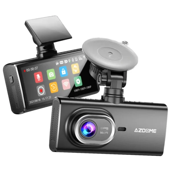 AZDome M560 3CH 4K Wifi GPS 128gb dashcam - Afbeelding 9