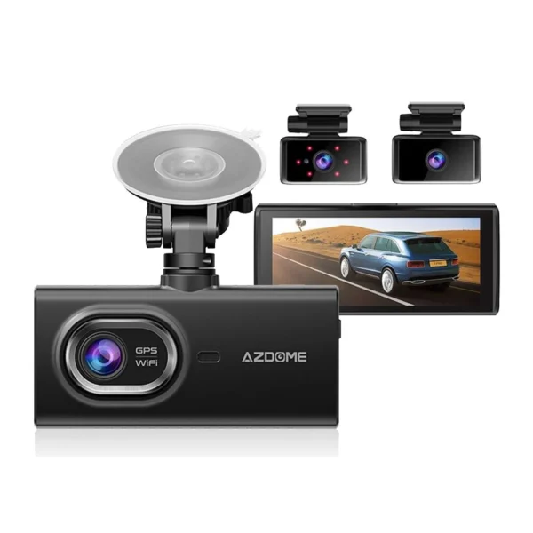 AZDome M560 3CH 4K Wifi GPS 128gb dashcam - Afbeelding 7