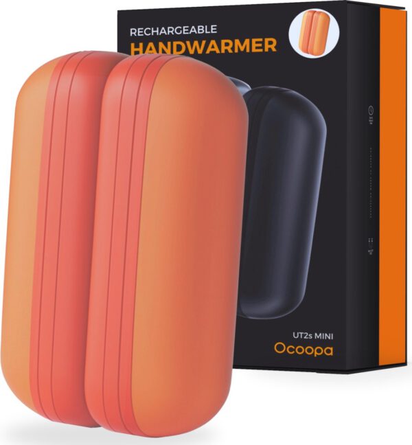 Ocoopa UT2s Mini – Handwarmer – Oranje - Afbeelding 6