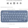 Logitech K380 - Draadloos Toetsenbord - Blueberry - Voor Mac - Afbeelding 4