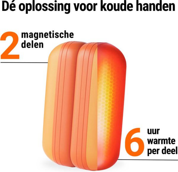 Ocoopa UT2s Mini – Handwarmer – Oranje - Afbeelding 5