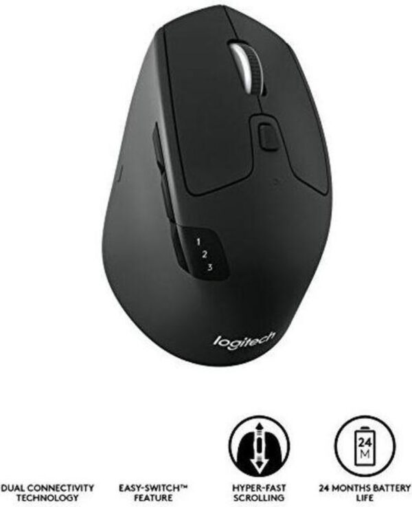 Logitech M720 - Draadloze Muis - Zwart - Afbeelding 13