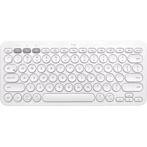 Logitech K380 - Draadloos Bluetooth Toetsenbord - Offwhite