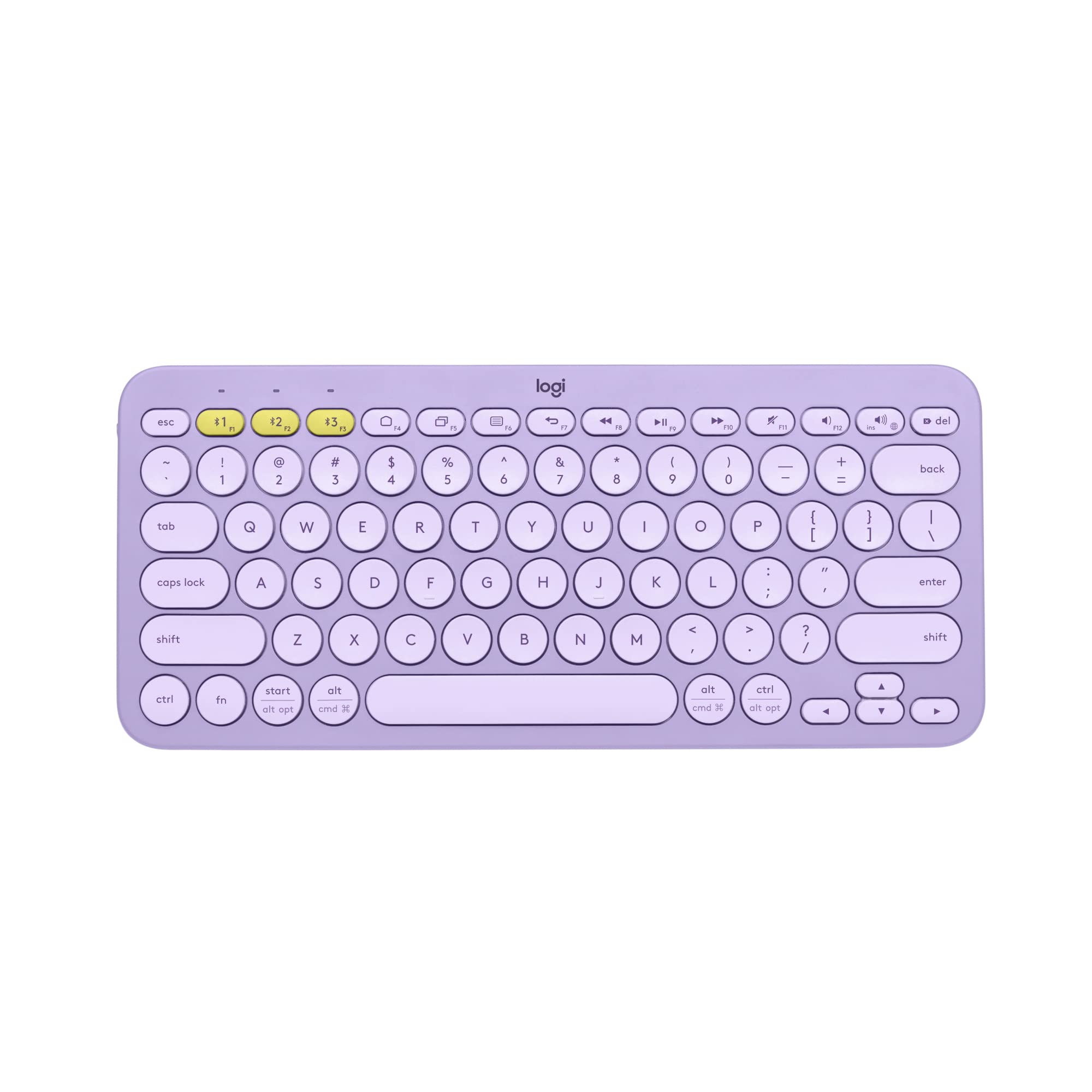 Logitech K380 - Draadloos Bluetooth Toetsenbord - Lavender