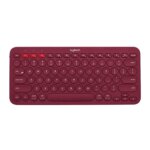 Logitech K380 - Draadloos Bluetooth Toetsenbord - Rood