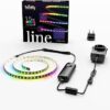 Twinkly LINE led strip Strip 1.5 m 90 Led RGB BT + Wifi - Starter Kit - Afbeelding 7